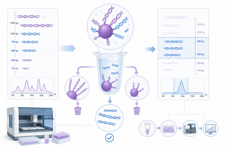 Automated DNA Cleanup for NGS Workflow