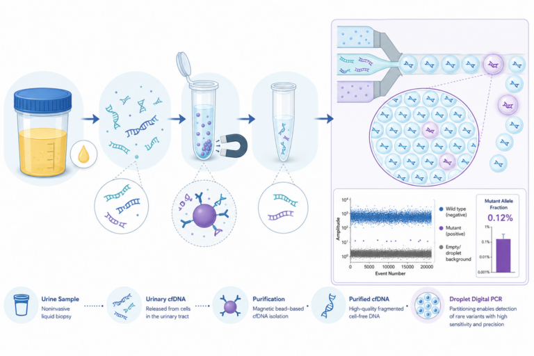 Rare Variant Allele Detection from Urinary cfDNA by Droplet Digital PCR